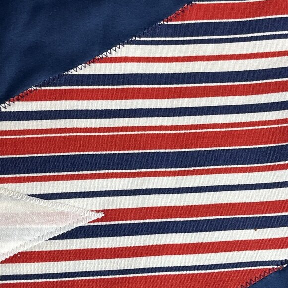 Patriotic 4th of July Placemats Lot of Eight Red White & Blue - Picture 5 of 12